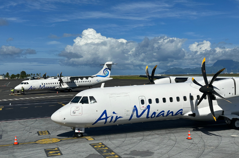 Alors qu’Air Moana avait annoncé mercredi dernier la fin de ses opérations le 30 septembre, lundi la compagnie aérienne inter-îles enregistrait encore des réservations pour des vols dans les prochains jours. Crédit photo : Archives TI.