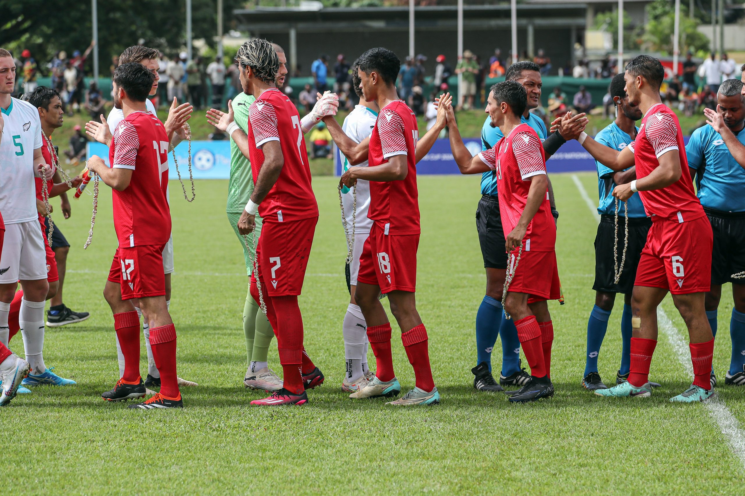 Battu 5-0 par la Nouvelle-Zélande au mois de juin, la sélection tahitienne espère mieux résister aux Kiwis jeudi prochain à Port-Vila (Photo OFC).