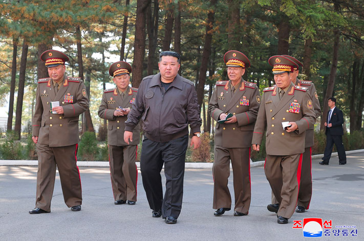 Crédit STR / KCNA VIA KNS / AFP