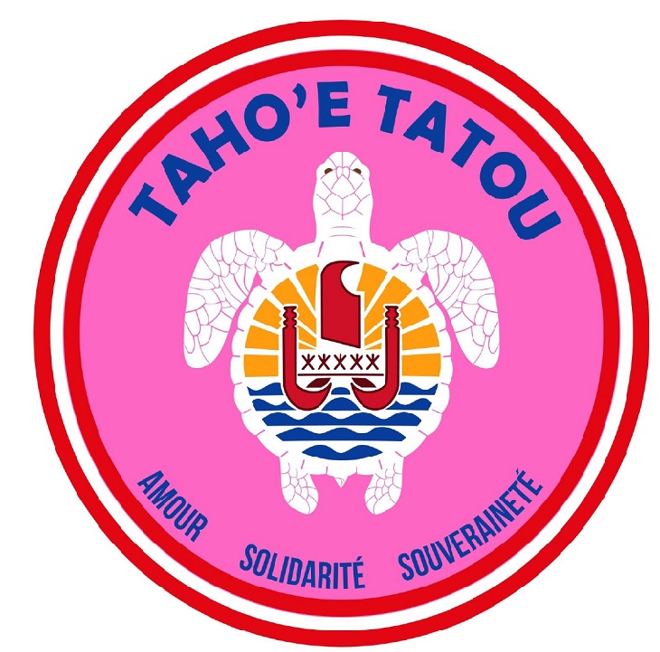 Le Taho’e Tatou sera porté par un slogan à l’eau de rose — "amour, solidarité, souveraineté" — le tout avec la tortue comme emblème.