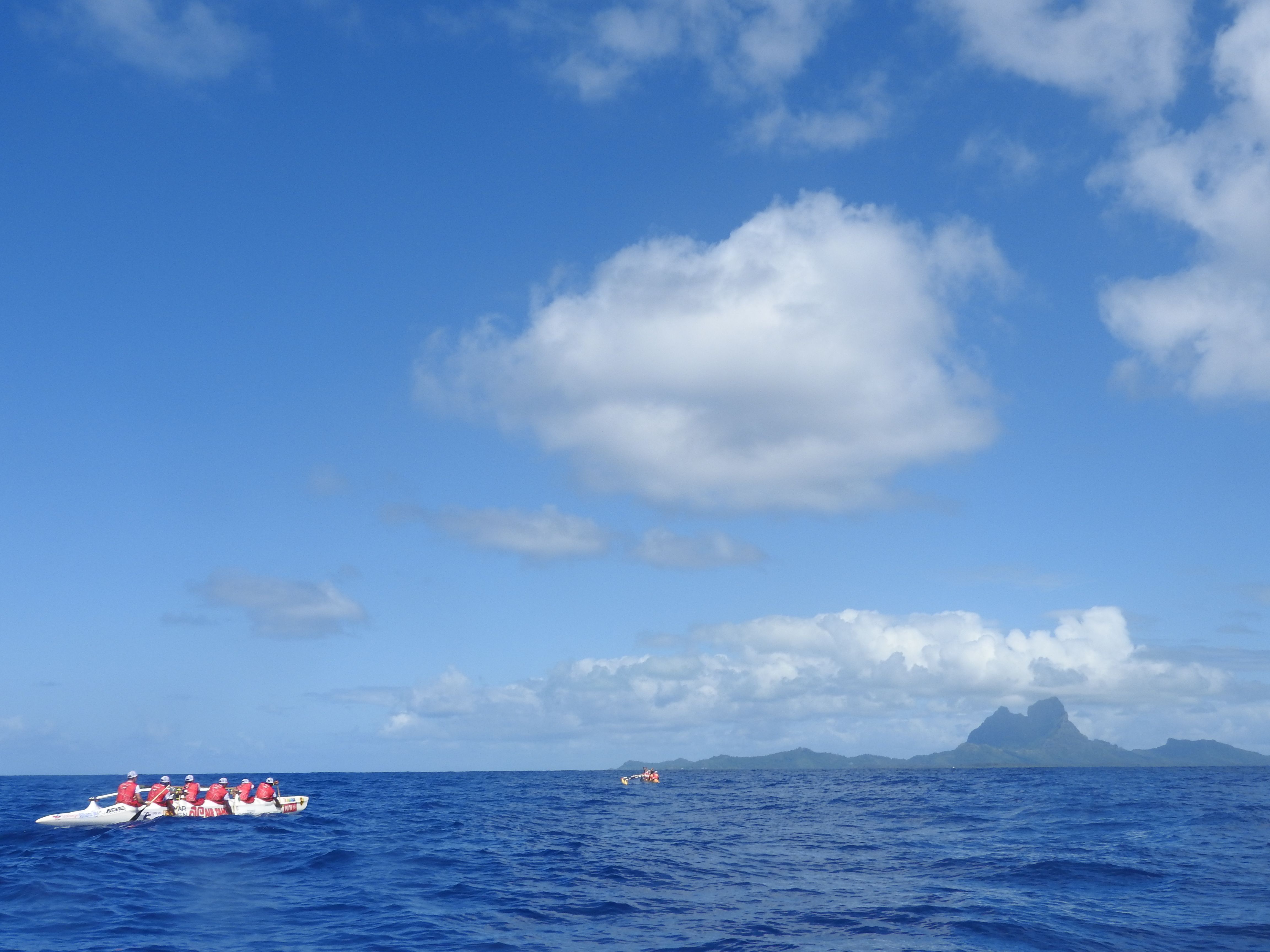 La dernière étape entre Taha’a et Bora Bora a été indécise jusqu’au bout.