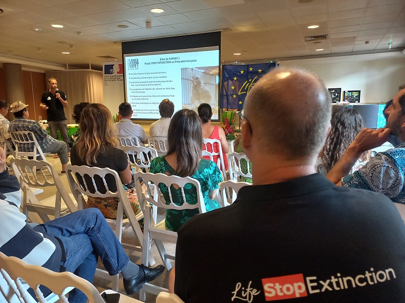 La SOP Manu inaugure le projet Life Stop Extinction