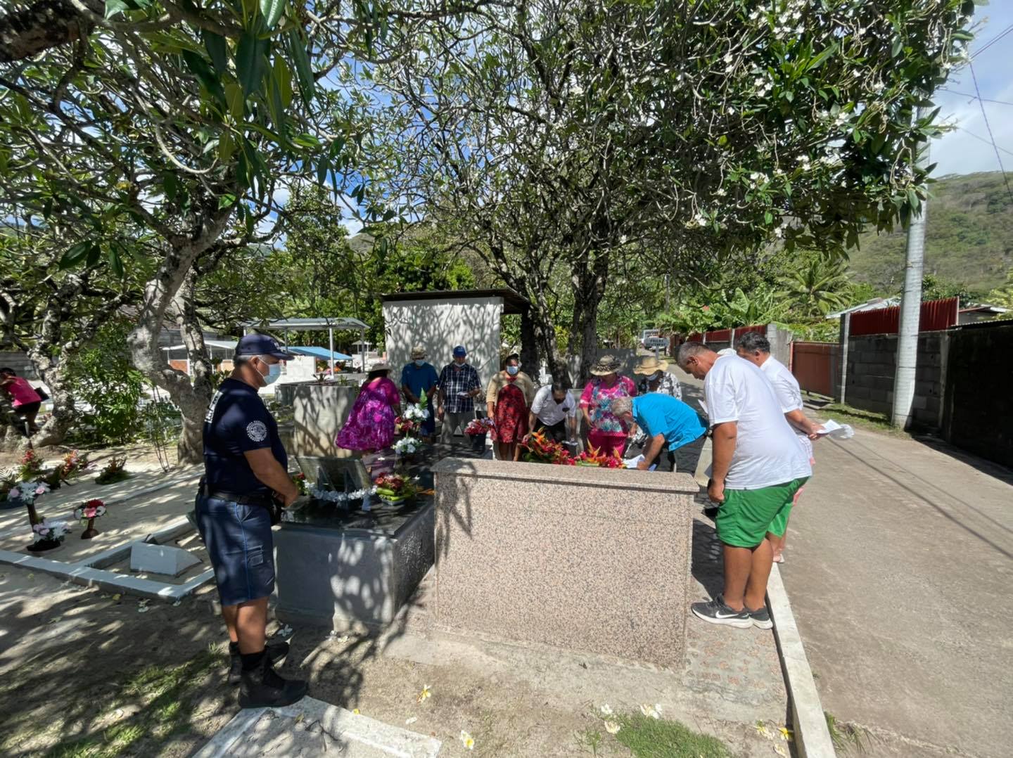 ​Un nouveau cimetière à Paea