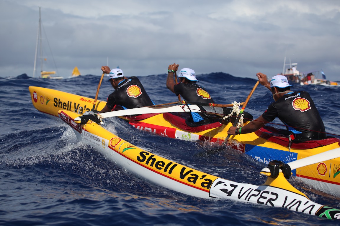 Hawaiki Nui Va'a: Shell remporte la deuxième étape
