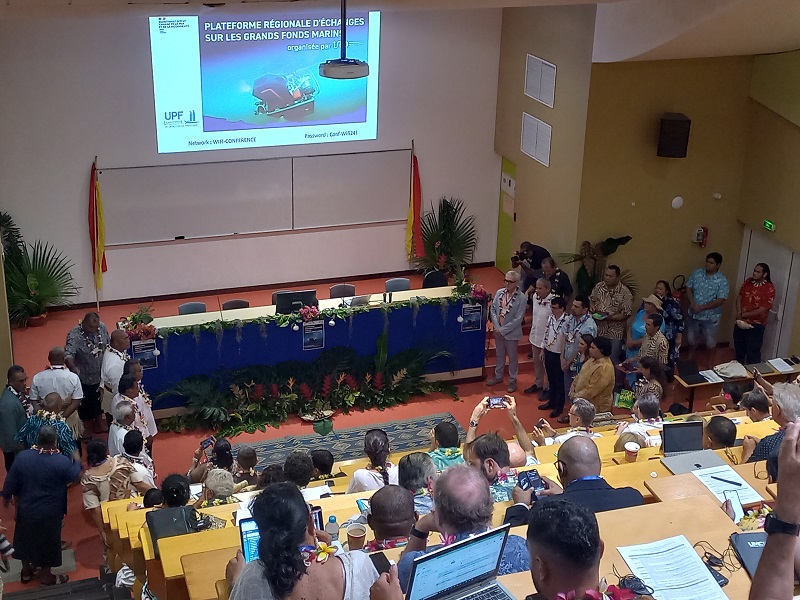 Trois jours d’échanges et discussions sur les grands fonds marins