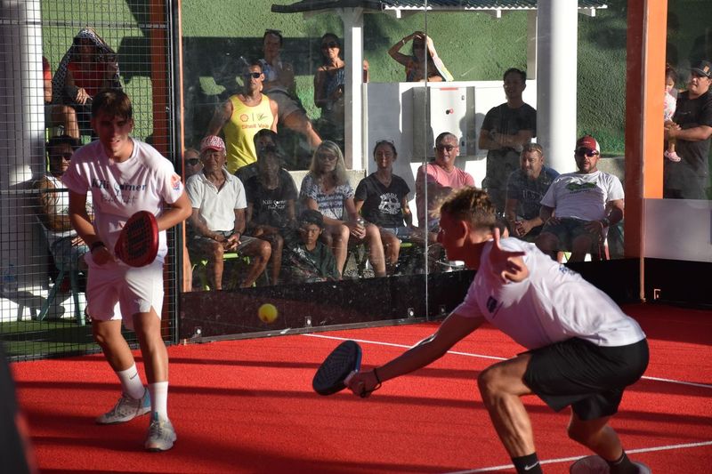 Les grands gagnants du tournoi Jose Pedro Montalban Martin et Manoa Desvignes.