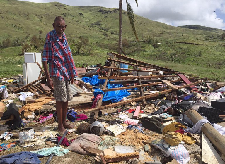 Cyclone Winston aux Fidji: le bilan s'alourdit