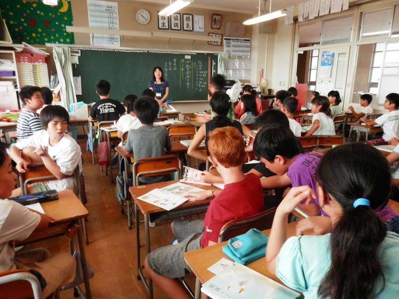 Immersion dans une école japonaise.