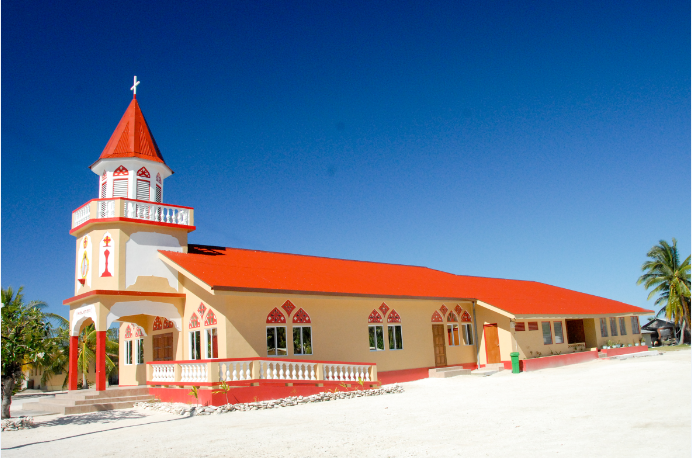Eglise Sainte-Marie Madeleine de Faaite, Tuamotu