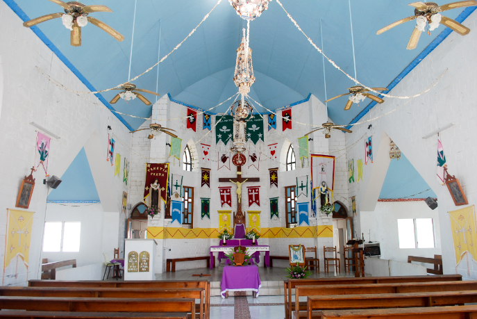 Eglise Saint-Marc de Kauehi, Tuamotu