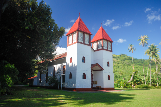 Eglise de la Sainte-Famille à Haapiti, Moorea