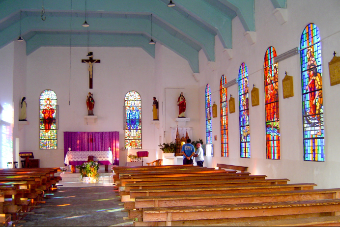 Eglise Saint Augustin de Reao, Tuamotu