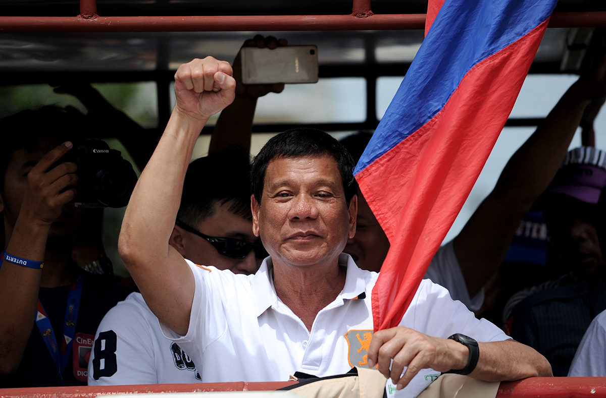 Rodrigo Duterte.