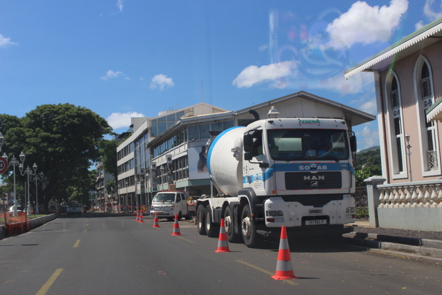 Front de mer : les travaux continuent