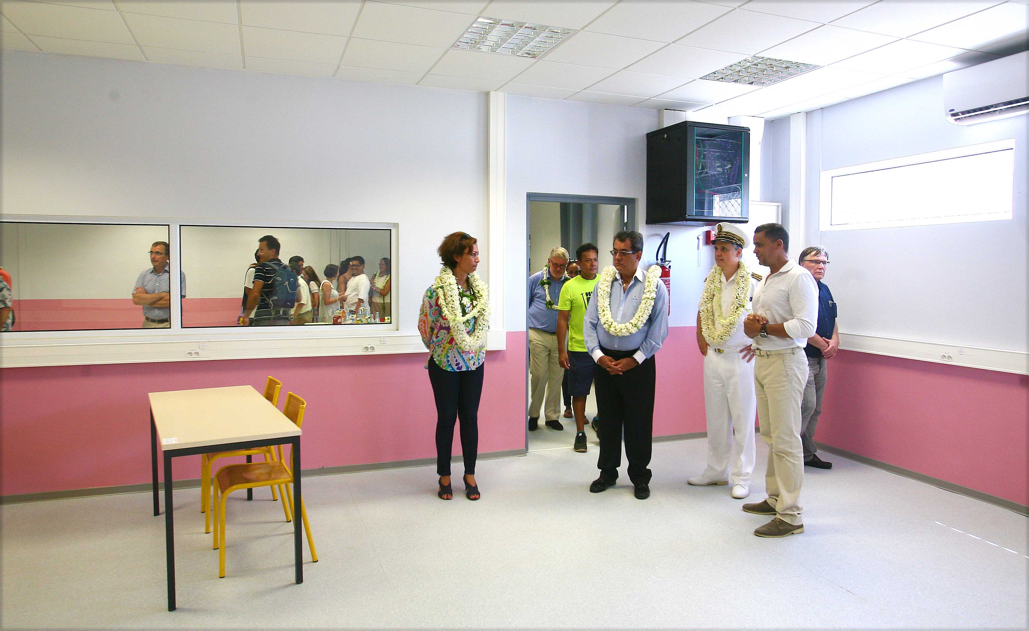 Les nouveaux locaux de la cité scolaire de Taaone inaugurés