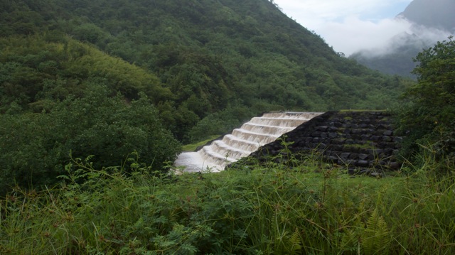 Les ouvrages hydroélectriques de Marama Nui (ici celui de Vaihiria) ont augmenté leur production d'électricité de 35 % entre 2015 et 2016, grâce à une forte pluviométrie.