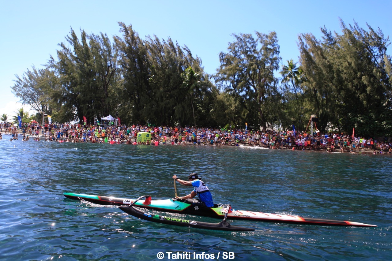 Grosse ambiance pour le passage des pirogues