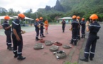 ​A l’école des pompiers