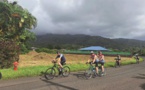 300 cyclistes visitent Raiatea