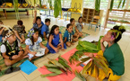 Nuku Hiva -   Les élèves sensibilisés au classement Unesco