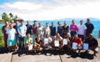 Remise des attestations de réussite à la formation professionnelle de guide de plongée subaquatique