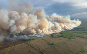 Crédit Handout / Alberta Wildfire Service / AFP
