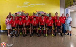 La délégation tahitienne de Beach soccer 