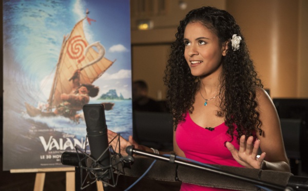 La voix de Vaiana (Disney) à Tahiti la semaine prochaine