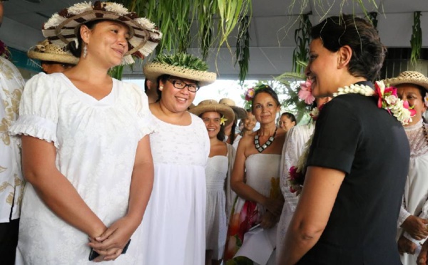 Najat Vallaud-Belkacem à la rencontre des étudiants de l'université