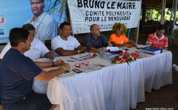 Primaire de la Droite et du Centre : "Tau Hoturau" fera campagne pour Bruno Le Maire