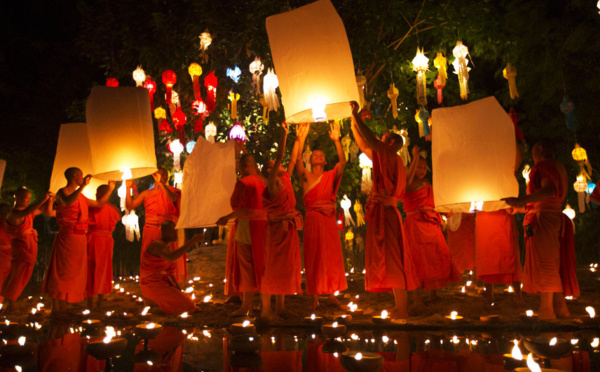La communauté thaïlandaise célèbre dimanche la Fête des lumières