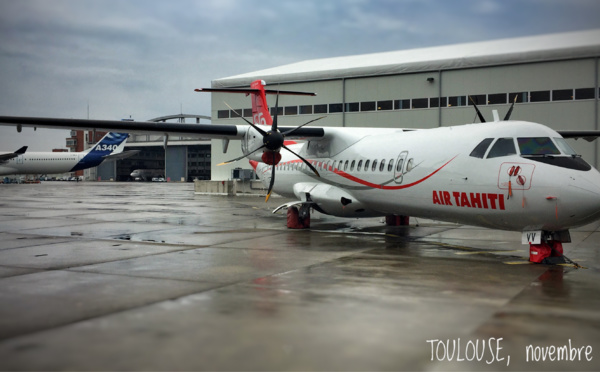 Air Tahiti inaugure un nouvel ATR-72