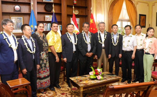 Visite d’une délégation de l’Aviation civile de Chine et du groupe AVIC