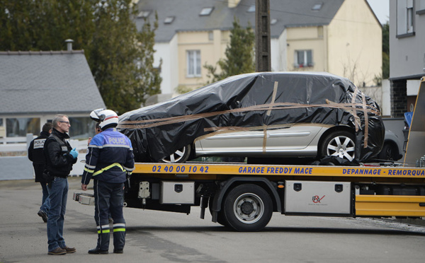 Affaire Troadec : la voiture du fils retrouvée à Saint-Nazaire