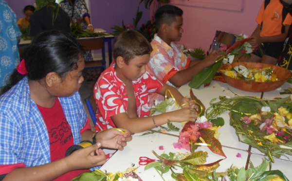 La culture à l'honneur au collège de Afareaitu