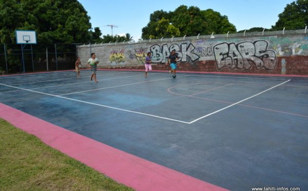 Un nouveau terrain sportif pour les jeunes de Fareroi à Mahina