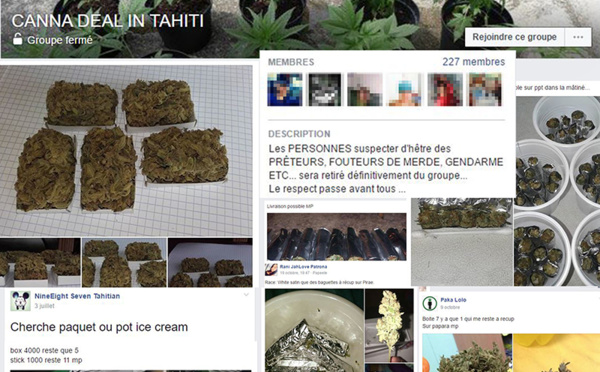 La justice enquête sur du paka en "vente libre" sur Facebook