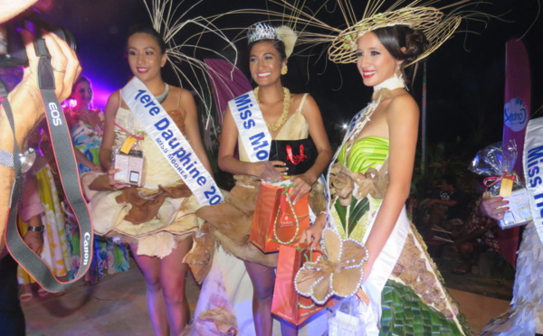 Hinatea Blais élue Miss Moorea 2017