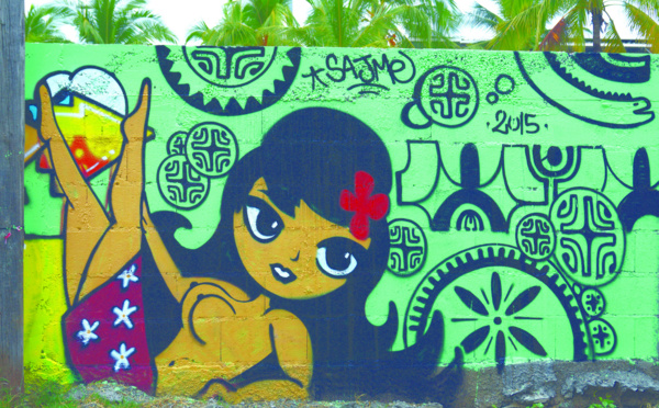 "Tahitian Street Art" : un bel ouvrage dédié au graffiti