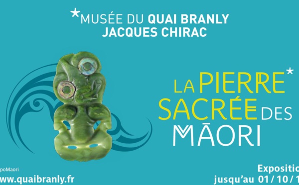 La pierre sacrée des Māori scintille au quai Branly