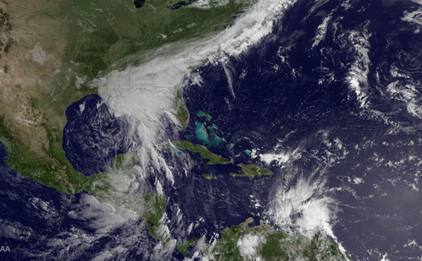 La tempête tropicale Cindy s'approche des Etats-Unis