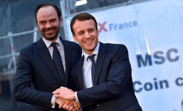 Popularité en hausse pour Edouard Philippe et Emmanuel Macron (sondage)