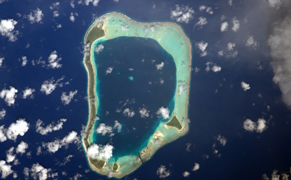 Changement climatique, les atolls résistent bien à l'élévation du niveau de la mer