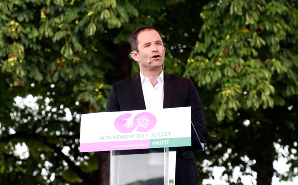 Benoît Hamon annonce son départ du Parti socialiste