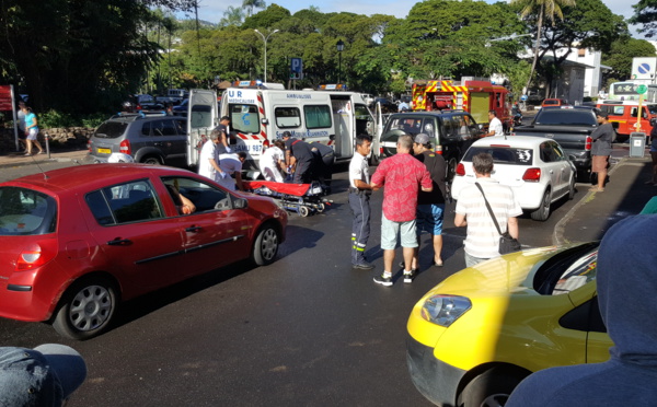 Accident mortel en face du parc Bougainville