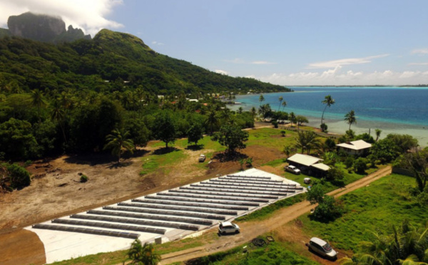 A Bora Bora la désalinisation de l'eau de mer passe au solaire