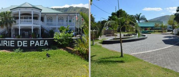 Le jardin de la mairie de Paea a été inauguré ce jeudi