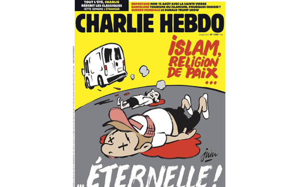 La une de Charlie Hebdo sur les attentats en Catalogne fait débat