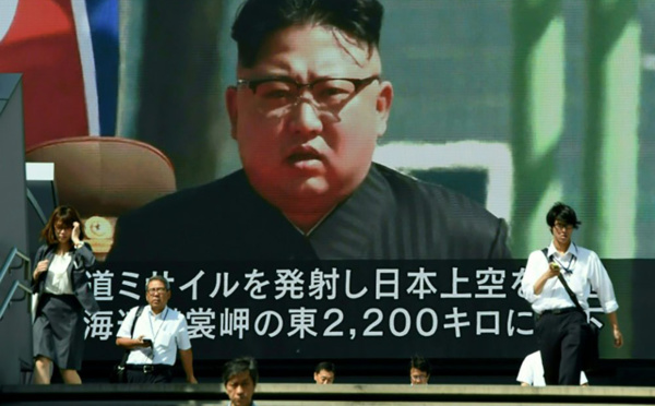 Pyongyang fait fi de l'ONU et tire un missile au-dessus du Japon