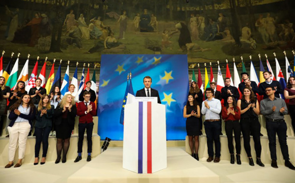 Macron dévoile ses plans pour réformer l'Europe